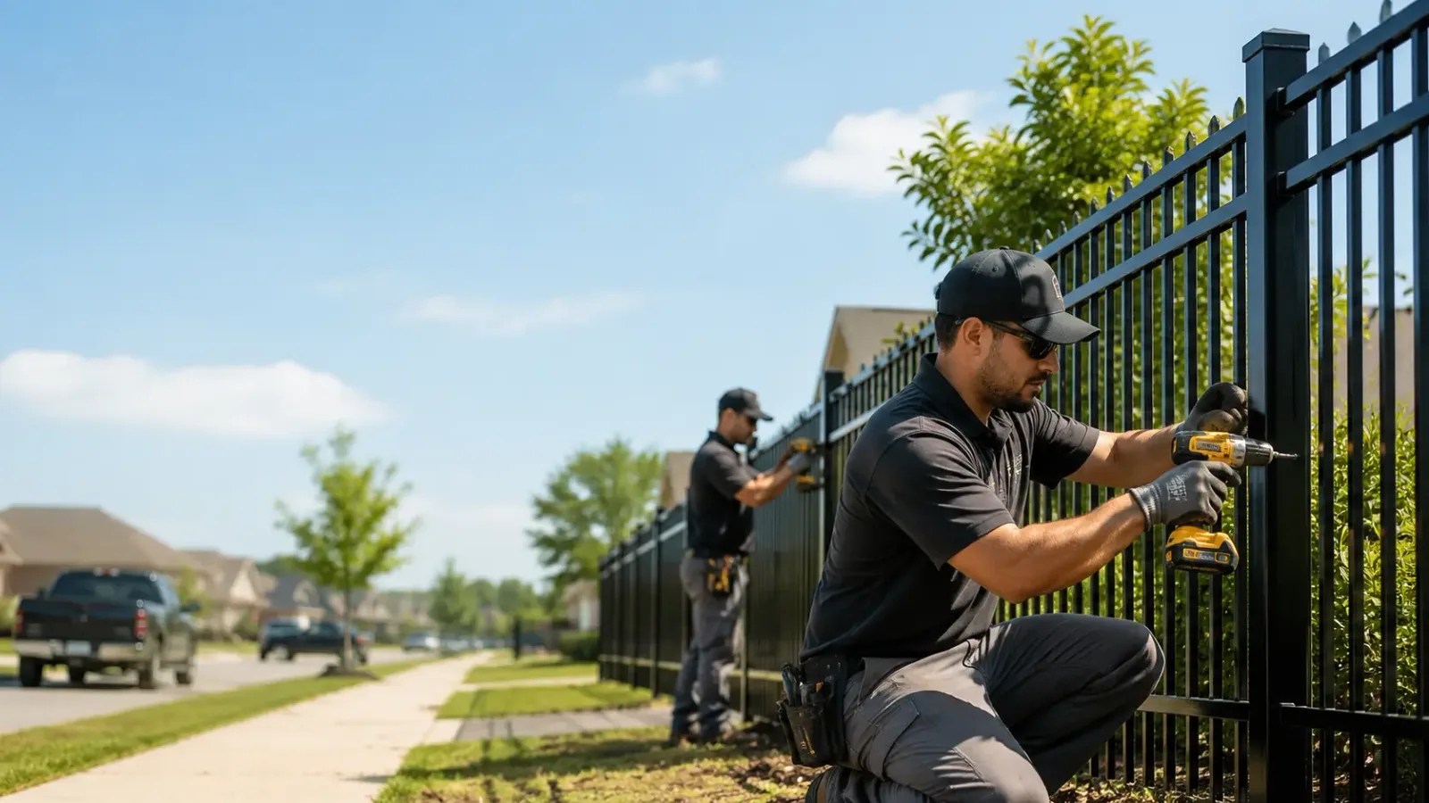 Metal Fence Installation in West Milton, OH